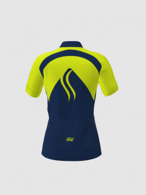 Podiumwear Women's Gold Full Zip Jersey