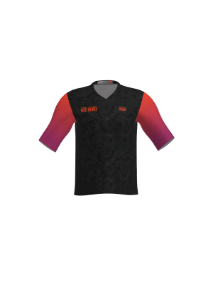 Podiumwear Men's Loose Fit Short Sleeve MTB Jersey - New Fabric 2025!