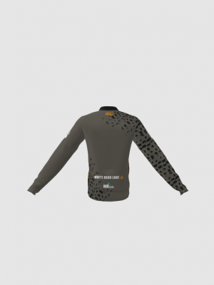 Podiumwear Men's Silver Long Sleeve Jersey