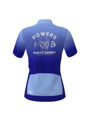 Podiumwear Women's Silver Full Zip Jersey