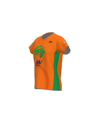 Podiumwear Women's Silver Short Sleeve MTB Jersey - NEW FABRIC 2025!