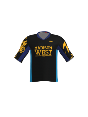 Podiumwear Men's Loose Fit Short Sleeve MTB Jersey - New Fabric 2025!