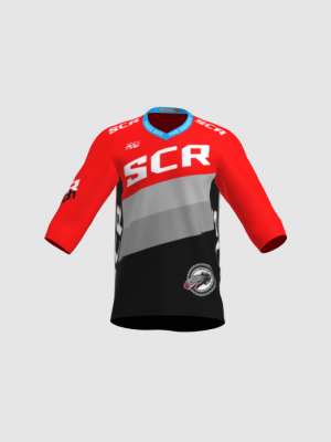Podiumwear Men's Loose Fit Short Sleeve MTB Jersey - New Fabric 2025!