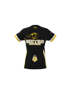 Podiumwear Women's Silver Short Sleeve MTB Jersey - NEW FABRIC 2025!