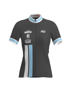 Podiumwear Women's Silver Full Zip Jersey