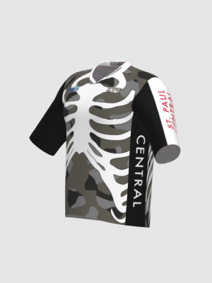 Podiumwear Men's Loose Fit Short Sleeve MTB Jersey - New Fabric 2025!