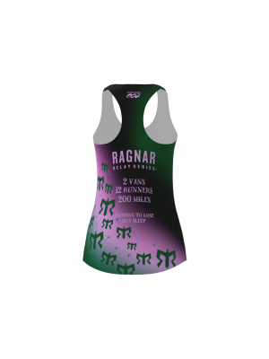 Podiumwear Women's Singlet (Nordic Skiing) Back View