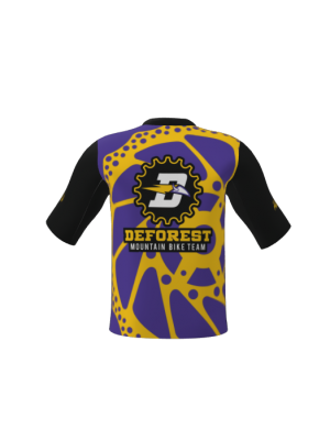 Podiumwear Men's Loose Fit Short Sleeve MTB Jersey - New Fabric 2025!