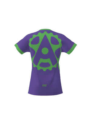 Podiumwear Women's Silver Short Sleeve MTB Jersey - NEW FABRIC 2025!