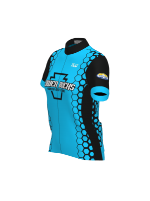 Podiumwear Women's Gold Full Zip Jersey