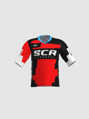 Podiumwear Men's Loose Fit Short Sleeve MTB Jersey - New Fabric 2025!