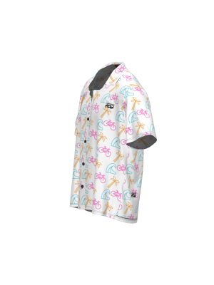 Podiumwear NEW for 2025!  Ripstock Fabric Crew Shirt with Buttons
