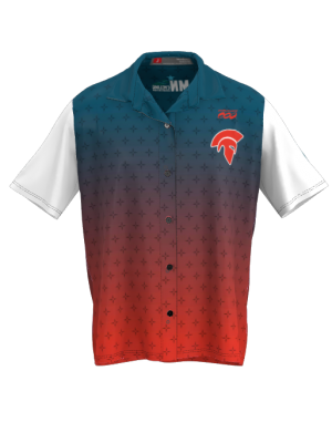Podiumwear NEW for 2025!  Ripstock Fabric Crew Shirt with Buttons