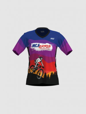 Podiumwear Women's Loose Fit Short Sleeve MTB Jersey - New Fabric 2025!