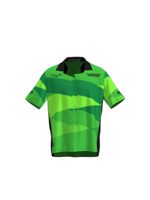 Podiumwear NEW for 2025!  Ripstock Fabric Crew Shirt with Buttons