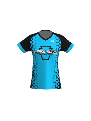 Podiumwear Women's Silver Short Sleeve MTB Jersey - NEW FABRIC 2025!