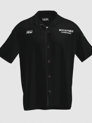 Podiumwear NEW for 2025!  Ripstock Fabric Crew Shirt with Buttons
