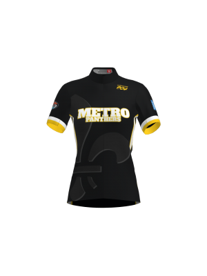 Podiumwear Women's Gold Full Zip Jersey