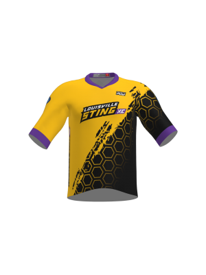 Podiumwear Men's Loose Fit Short Sleeve MTB Jersey - New Fabric 2025!