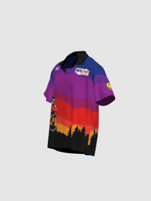 Podiumwear NEW for 2025!  Ripstock Fabric Crew Shirt with Buttons