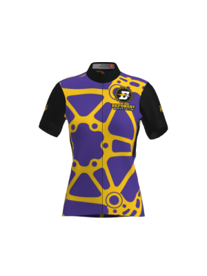 Podiumwear Women's Gold Full Zip Jersey