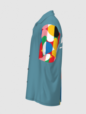 Podiumwear NEW for 2025!  Ripstock Fabric Crew Shirt with Buttons