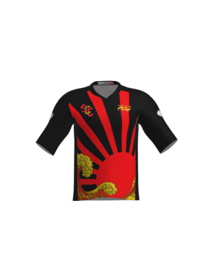 Podiumwear Men's Loose Fit Short Sleeve MTB Jersey