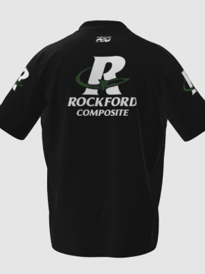 Podiumwear NEW for 2025!  Ripstock Fabric Crew Shirt with Buttons