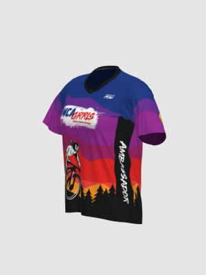 Podiumwear Men's Loose Fit Short Sleeve MTB Jersey - New Fabric 2025!