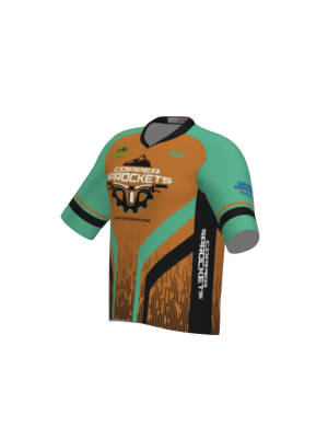 Podiumwear Women's Loose Fit Short Sleeve MTB Jersey - New Fabric 2025!