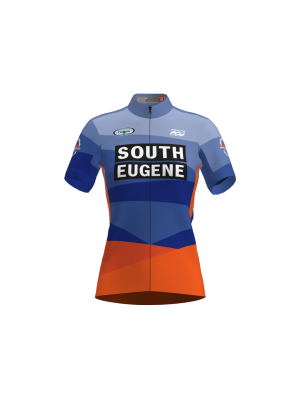 Podiumwear Women's Gold Full Zip Jersey