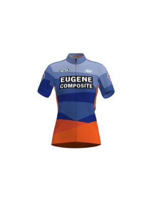 Podiumwear Women's Gold Full Zip Jersey