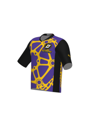 Podiumwear Men's Loose Fit Short Sleeve MTB Jersey - New Fabric 2025!