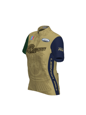 Podiumwear Women's Gold Full Zip Jersey