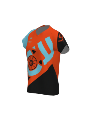 Podiumwear Women's Silver Short Sleeve MTB Jersey - NEW FABRIC 2025!