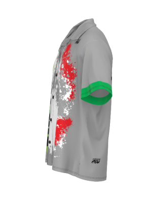 Podiumwear NEW for 2025!  Ripstock Fabric Crew Shirt with Buttons