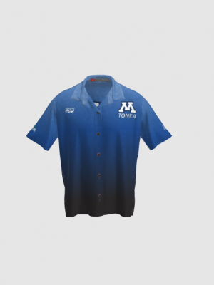 Podiumwear NEW for 2025!  Ripstock Fabric Crew Shirt with Buttons