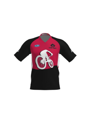 Podiumwear Men's Silver Short Sleeve MTB Jersey - New Fabric 2025!