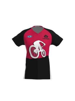 Podiumwear Women's Silver Short Sleeve MTB Jersey