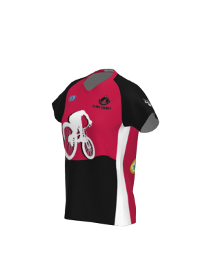 Podiumwear Women's Silver Short Sleeve MTB Jersey - NEW FABRIC 2025!