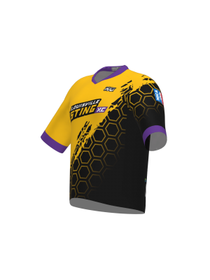 Podiumwear Men's Loose Fit Short Sleeve MTB Jersey - New Fabric 2025!