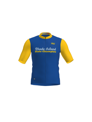 Podiumwear Men's Gold Full Zip Jersey