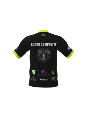 Podiumwear Men's Silver Short Sleeve MTB Jersey - New Fabric 2025!