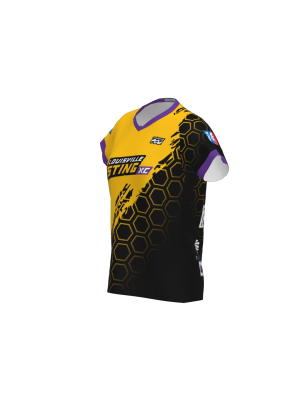 Podiumwear Women's Silver Short Sleeve MTB Jersey - NEW FABRIC 2025!