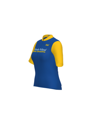 Podiumwear Women's Gold Full Zip Jersey