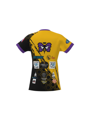 Podiumwear Women's Silver Short Sleeve MTB Jersey - NEW FABRIC 2025!