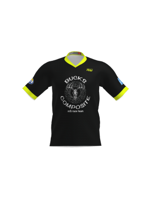 Podiumwear Men's Silver Short Sleeve MTB Jersey - New Fabric 2025!