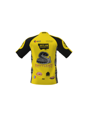 Podiumwear Men's Silver Short Sleeve MTB Jersey - New Fabric 2025!