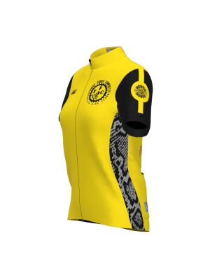 Podiumwear Women's Gold Full Zip Jersey