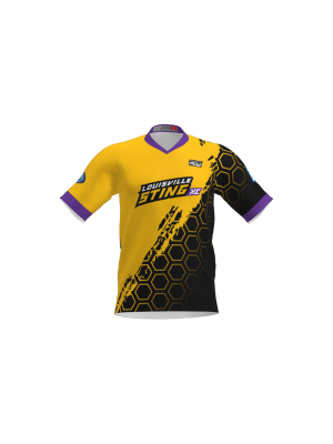 Podiumwear Men's Silver Short Sleeve MTB Jersey - New Fabric 2025!